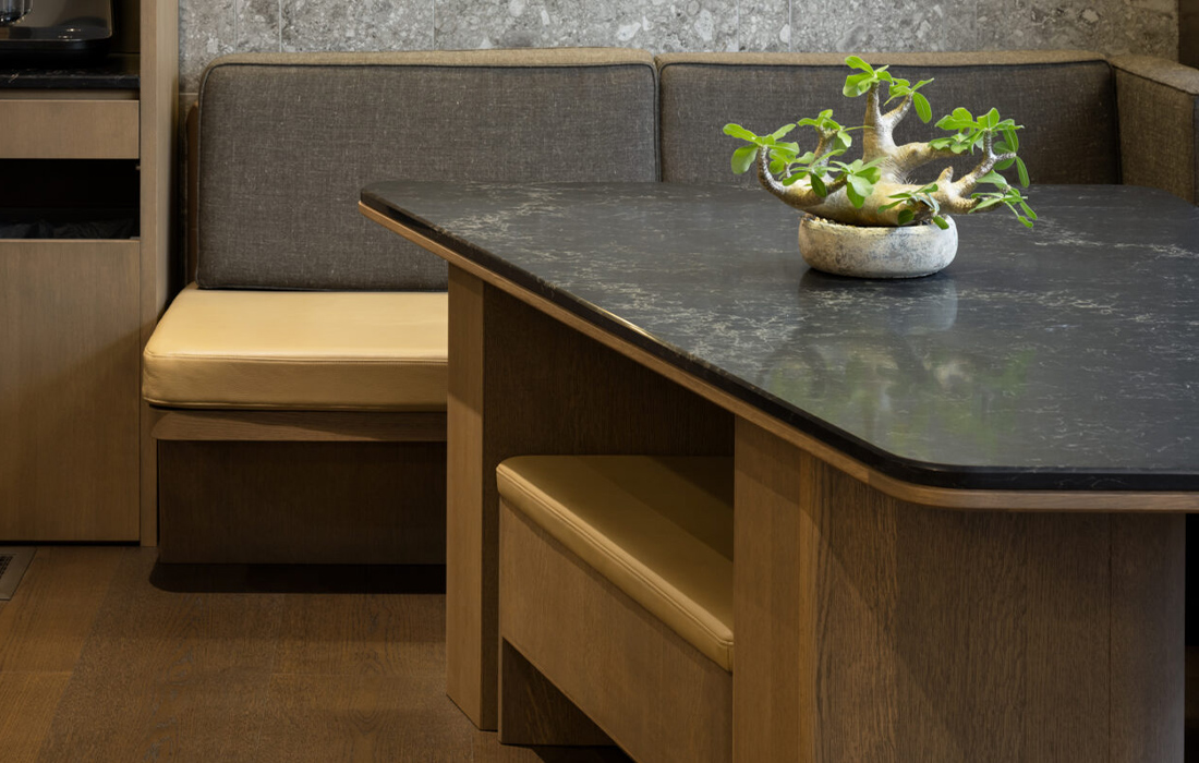 5100 Vanilla Noir　テーブルトップ、TVボードカウンター