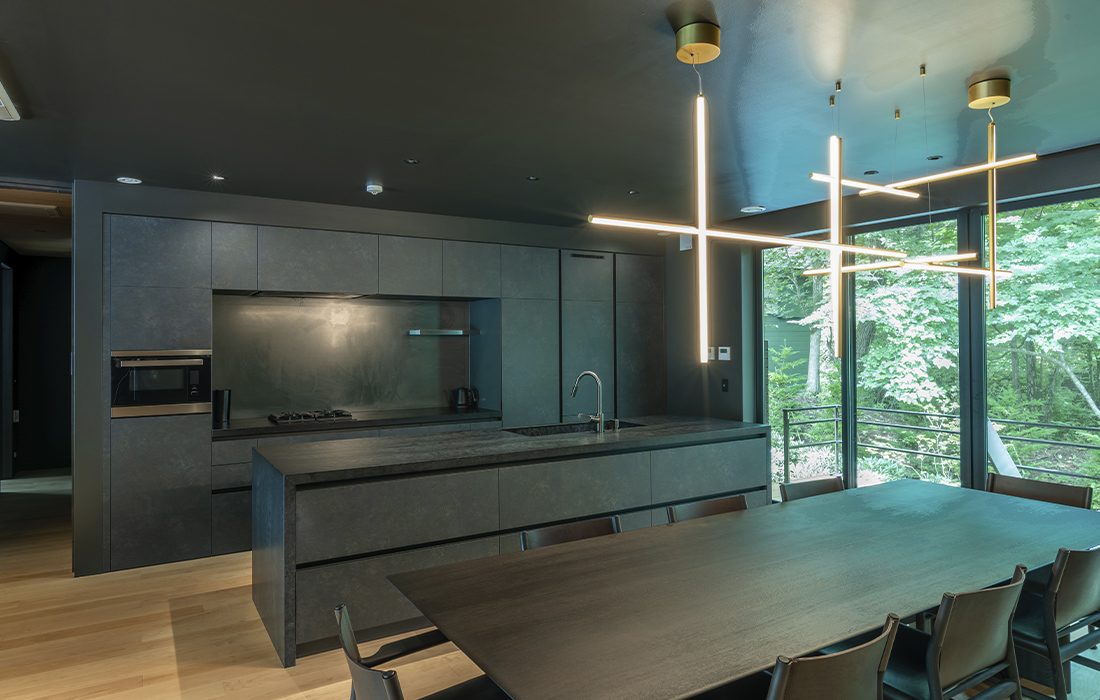 5810 Black Tempal　キッチン