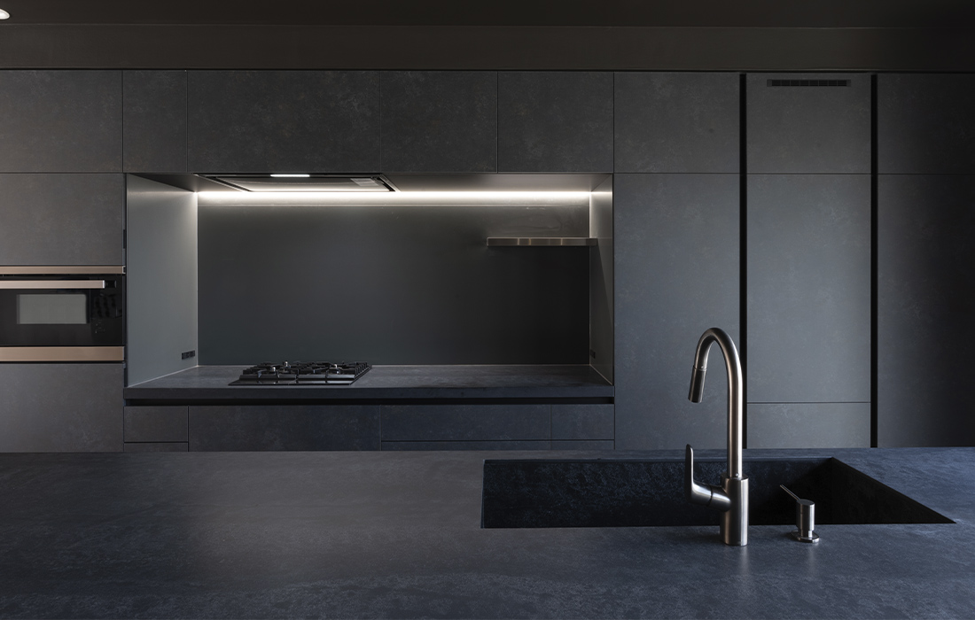 5810 Black Tempal　キッチン