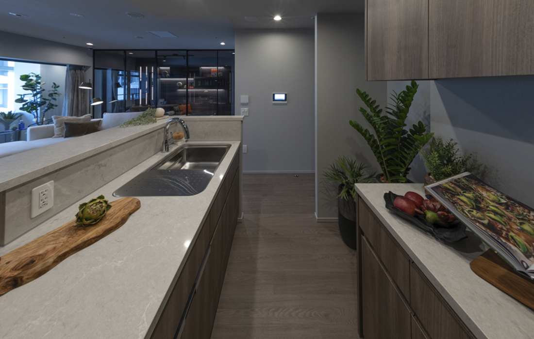 kitchen57 6131 Bianco Drift　キッチン